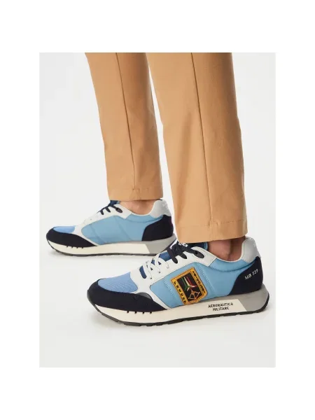 Aeronautica Militare Sneakers tornacipő világoskék