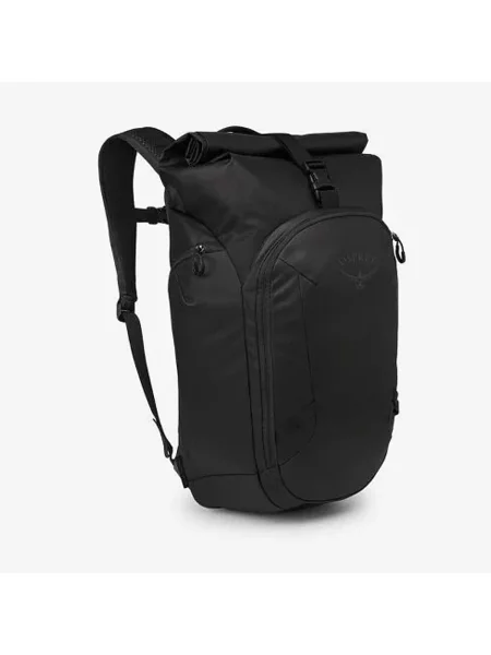 Osprey Transporter Roll Top Backpack Raven Black/ Black 30 l negru