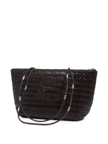 Δερμάτινη τσάντα shopper Bimba Y Lola καφέ
