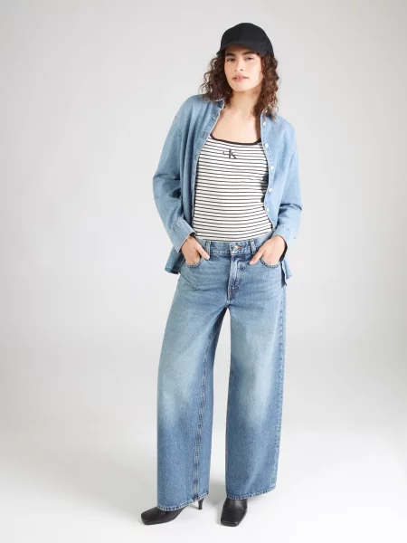 Calvin Klein Jeans Džínsy denim modrá