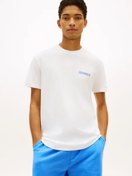 Tommy Jeans koszulka Mężczyźni M biały