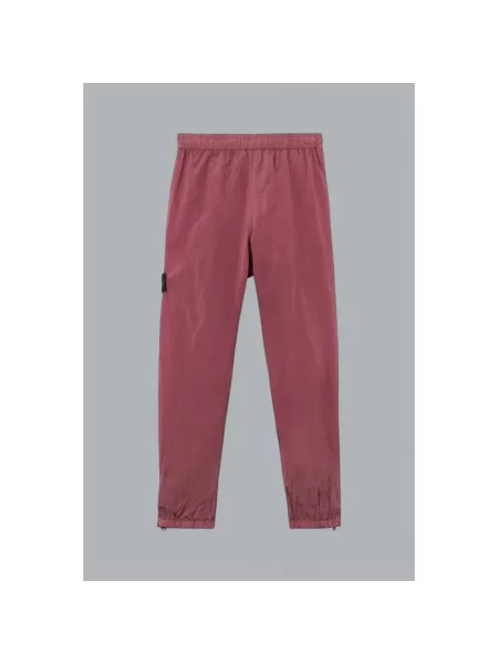 Spodnie Stone Island z kamieniami różowe