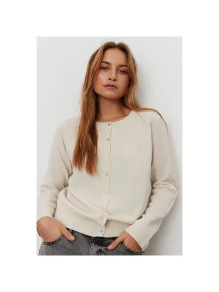 Kardigan Sofie Schnoor wełniany biały