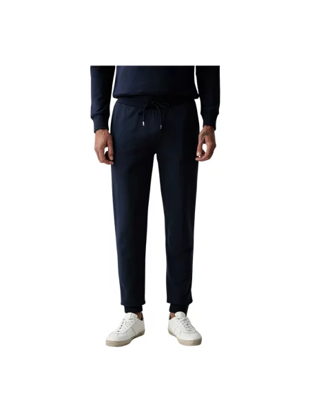 Joggery Hackett z logo niebieskie