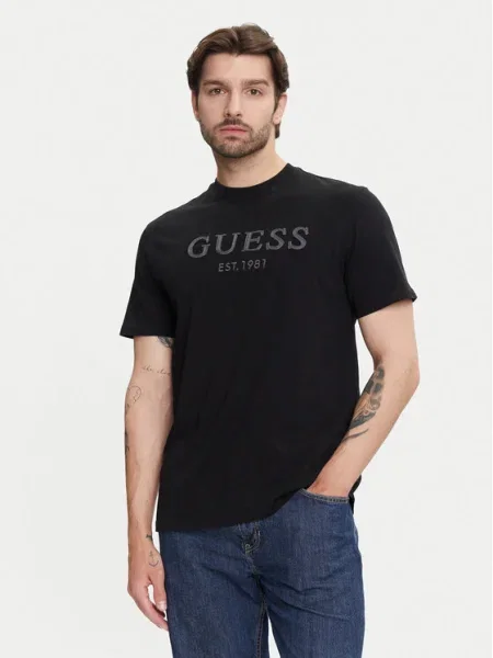 GUESS Tricou negru