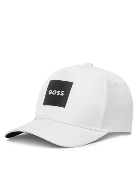 Kšiltovka BOSS bílá