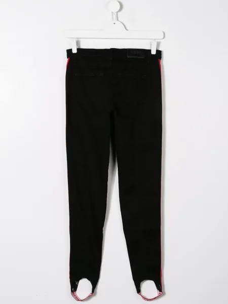 Jeansy dziecięce Msgm czarne