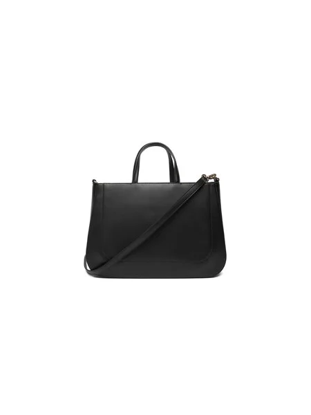 Táska Tommy Hilfiger Th Glam Satchel fekete