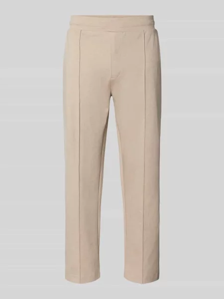 Spodnie dresowe o kroju relaxed fit z mieszanki bawełny model SE_TWIST' Boss Orange