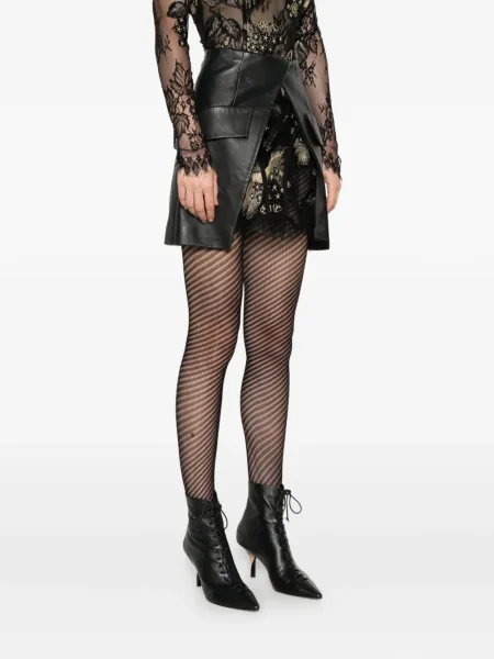 Spódnica skórzana Mitiliane Couture czarna