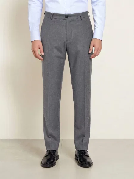 Windsor. Kalhoty Francos Regular Fit tmavě šedá