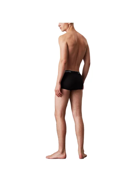 Gaćice Calvin Klein Jeans niski struk crna