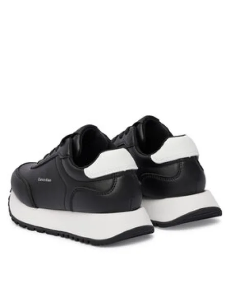 Sneakersy Calvin Klein Low Cut Lace-Up Sneaker S čierna