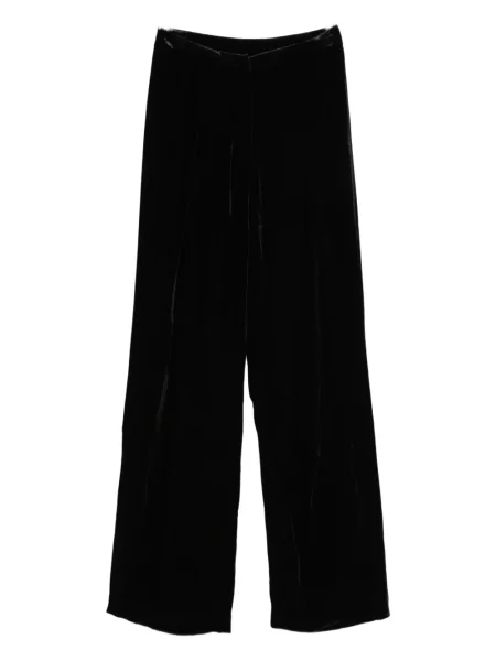 Pantaloni Raquel Diniz de catifea negru