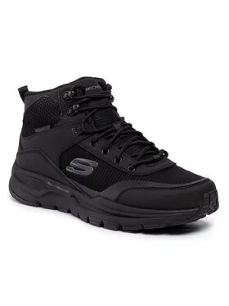 Skechers Pohodni čevlji Woodrock črna