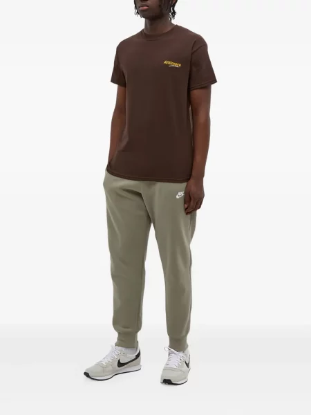 Hanorac Nike cu autograf din fleece alergare albastru