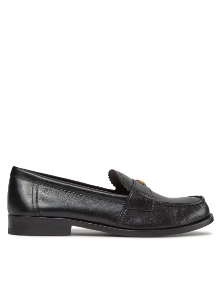 Μοκασίνια Tory Burch Classic μαύρο