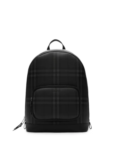 Rucsac Burberry în carouri negru