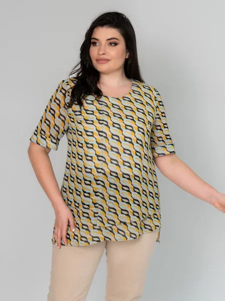 Туніка All Posa гірчичний