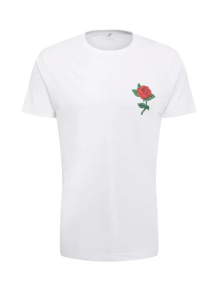 Mister Tee Tricou Rose verde smarald / roșu deschis alb