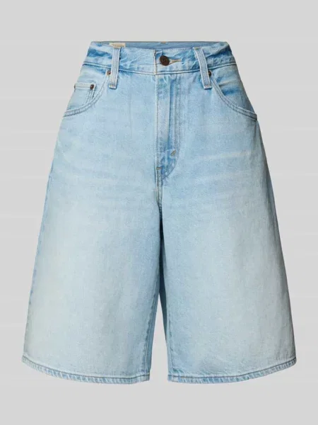 Bermudy o kroju baggy fit z przetarciami i wpuszczanymi Levi's