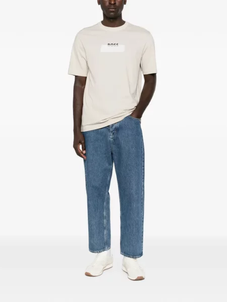 Scurt tricou Boss cu imagine