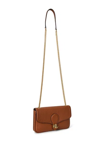 Kabelka LAUREN RALPH LAUREN hnědá