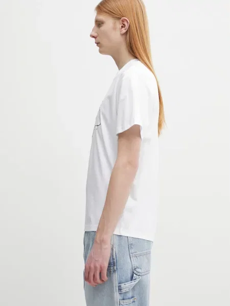 HELIOT EMIL tricou din bărbătesc alb