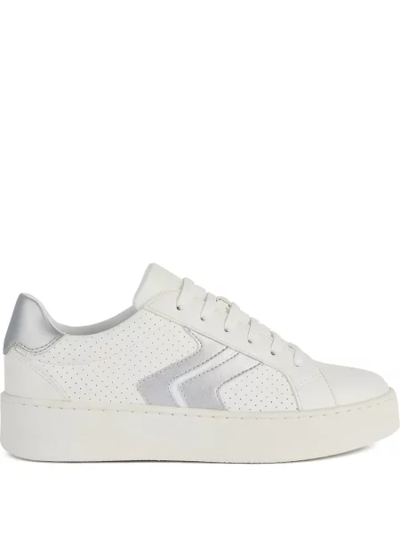 Sneakerși Geox alb