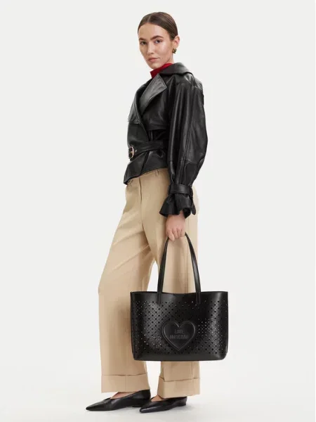 Torbica LOVE MOSCHINO crna