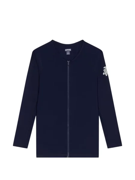 Tricou Vilebrequin lung albastru