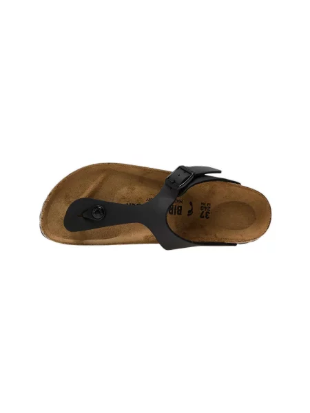 Žabky BIRKENSTOCK Gizeh BF Narrow black černé