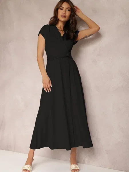 Rochie tip creion Appephone neagră