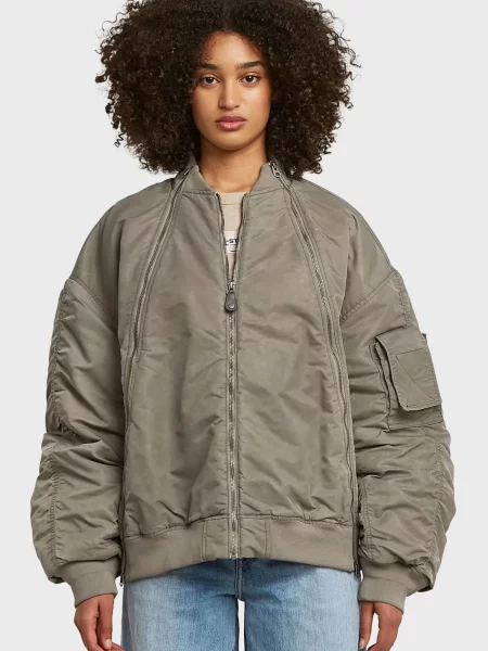 Бомбер G-star Raw сірий