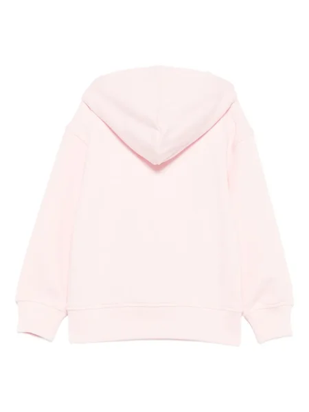 Bluza z kapturem dziecięca Moschino różowa
