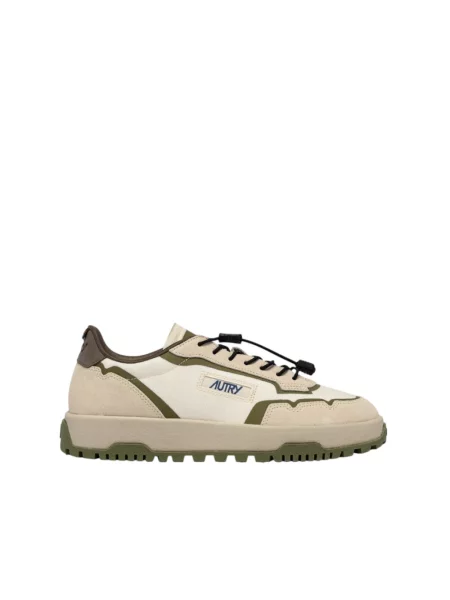 Sneakersy Autry skórzane beżowe