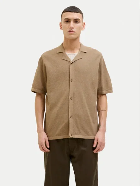 Jack&Jones Tricou polo Orion bej
