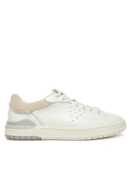 Sneakers Clarks alb