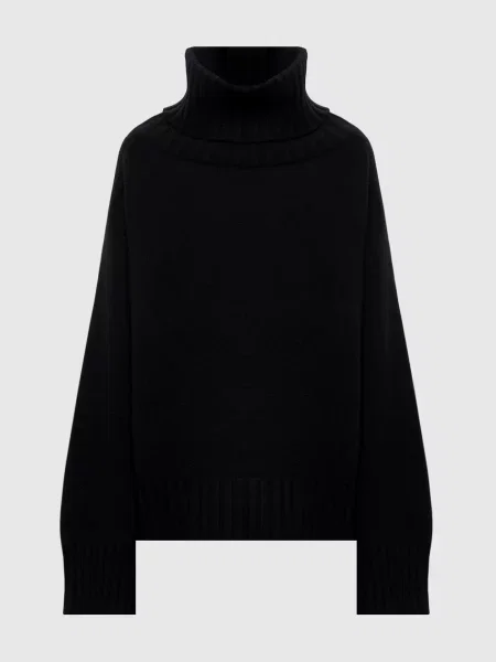 Светр з вовною Woolrich чорний