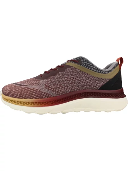 Sneakersy Geox brązowe