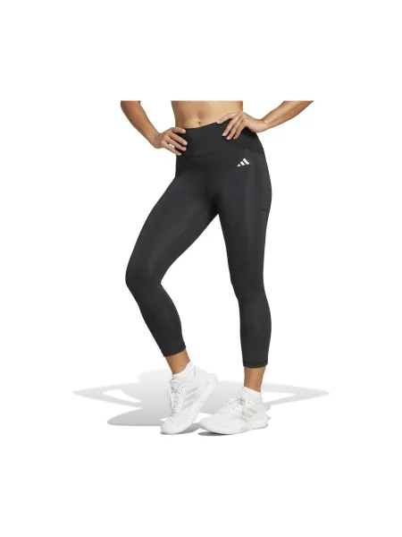 ADIDAS PERFORMANCE Sportovní kalhoty Optime Essentials / bílá černá
