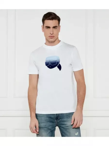 Karl Lagerfeld Tricou alb