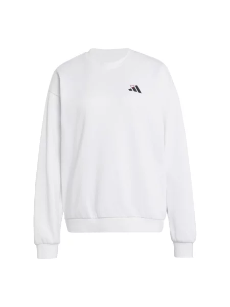 ADIDAS SPORTSWEAR Sport szabadidős felsők EMBROIDERY PACK GRAPHIC LOOSE fekete fehér