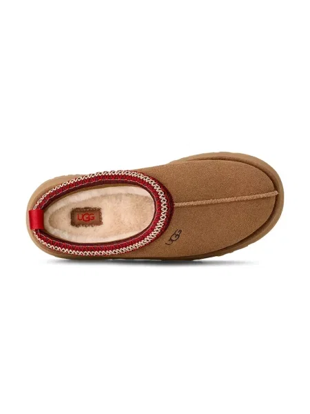Замшевые тапочки Ugg коричневые