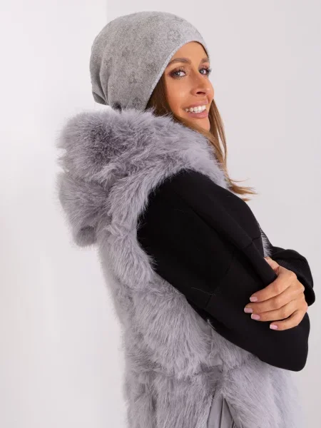 Șapcă Fashionhunters gri