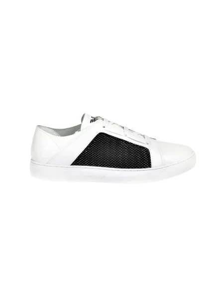 Sneakersy Emporio Armani białe