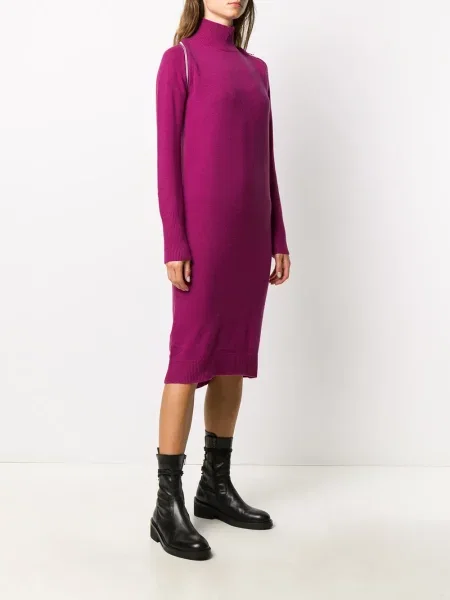 Rochie Diesel tricotate de costum roz