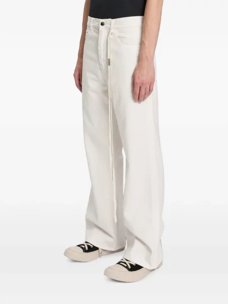 Blugi cu picior larg Ann Demeulemeester cu cordon