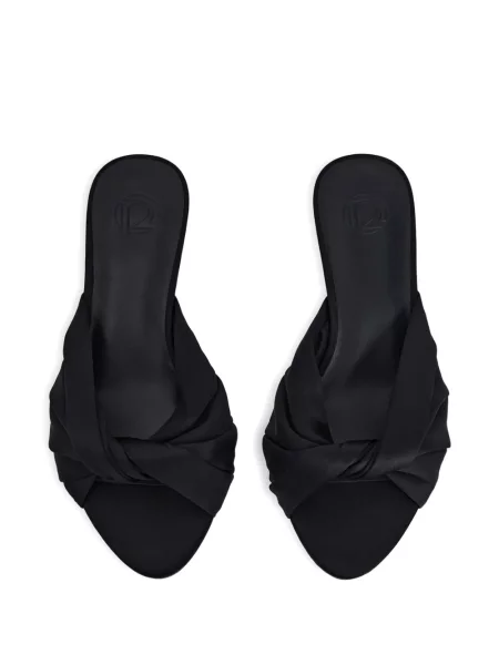 Sandale 12 Storeez de mătase negru