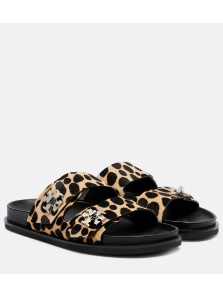 Sandale Tory Burch cu imagine negru